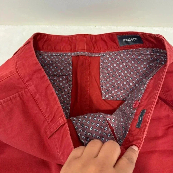 Bonobos Slim Fit Cotton Chinos - 32/32 - Picture 5 of 12